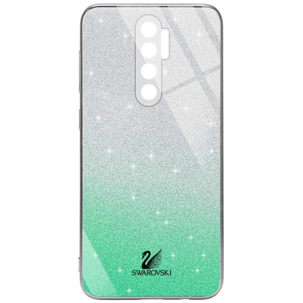 

TPU+Glass чехол Swarovski Full Camera для Xiaomi Redmi 9
