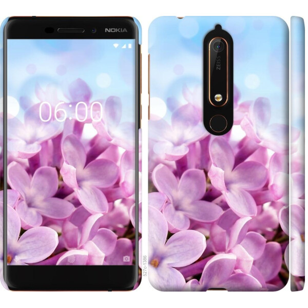 

Чехол на Nokia 6.1 Сирень (04798)