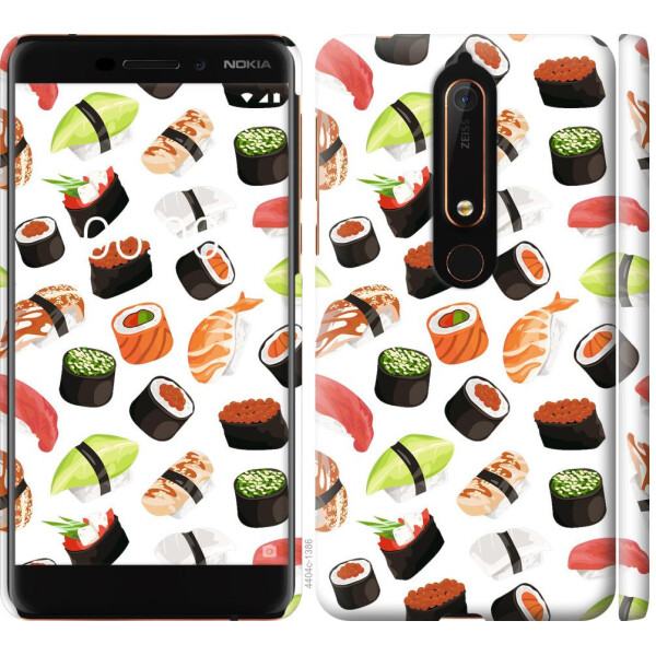 

Чехол на Nokia 6.1 Суши (04798)
