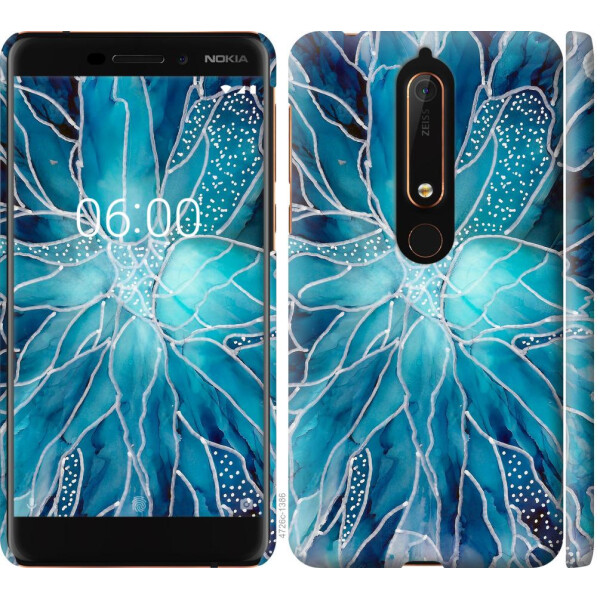 

Чехол на Nokia 6.1 чернило (04798)