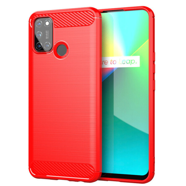 

TPU чехол Slim Series для Realme 7i / Realme C17 Красный (is_00000040283_1)