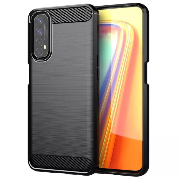 

TPU чехол Slim Series для Realme 7 Черный (is_00000040282_4)