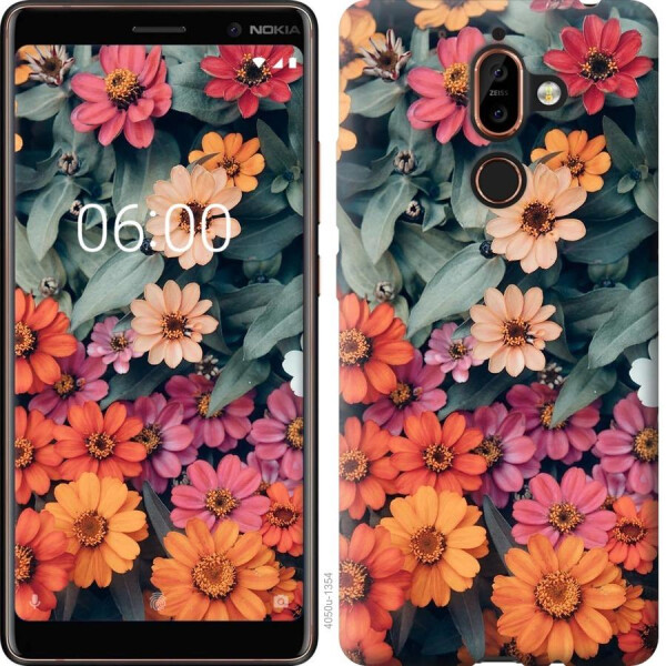 

Чехол на Nokia 7 Plus Beauty flowers (04798)