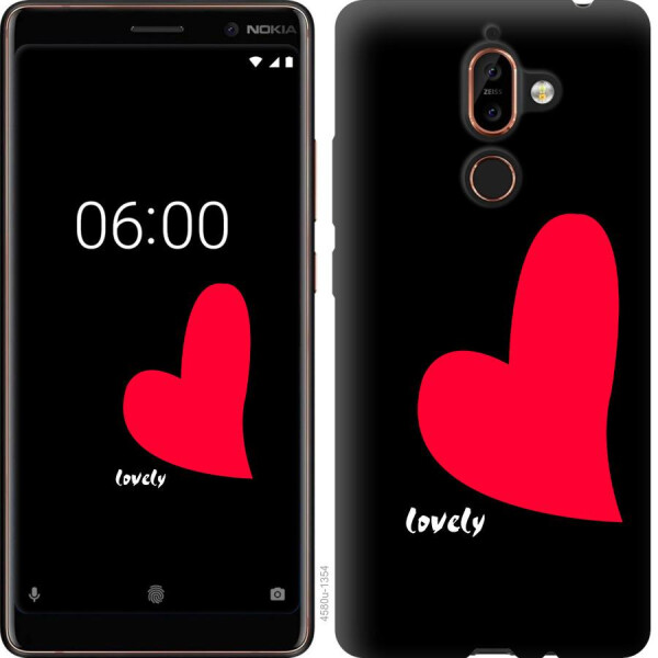 

Чехол на Nokia 7 Plus Lovely (04798)