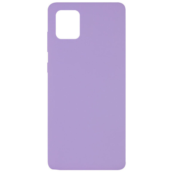 

Чехол Silicone Cover Full without Logo (A) для Samsung Galaxy Note 10 Lite (A81) Сиреневый / Dasheen (is_00000040250_15)