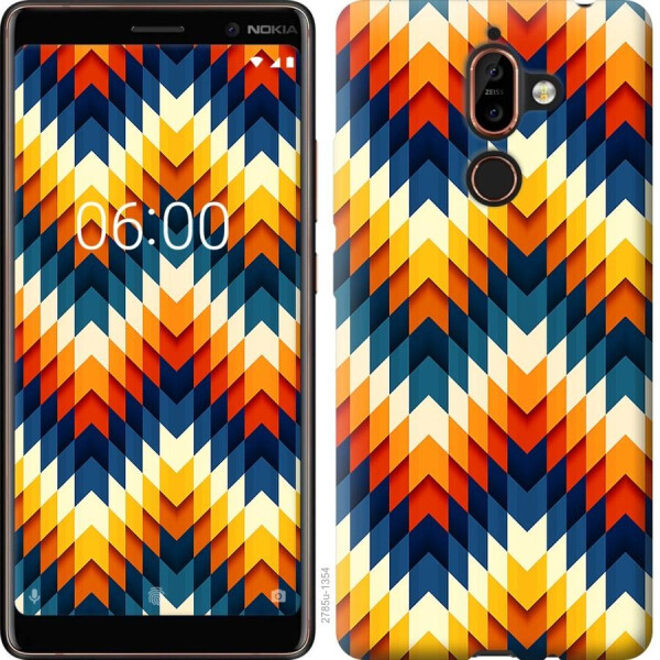 

Чехол на Nokia 7 Plus Yellow leaf (04798)