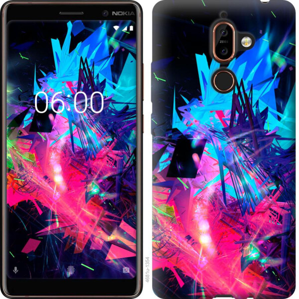 

Чехол на Nokia 7 Plus Абстрактный чехол (04798)