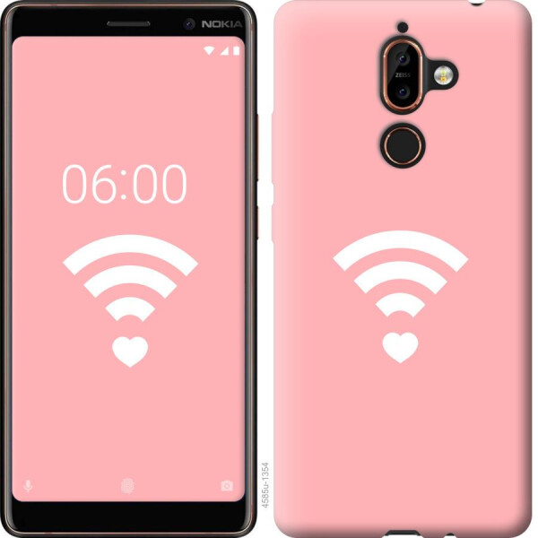 

Чехол на Nokia 7 Plus Делись любовью (04798)