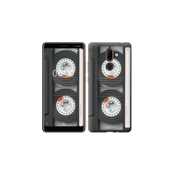 

Чехол на Nokia 7 Plus Кассета (04798)
