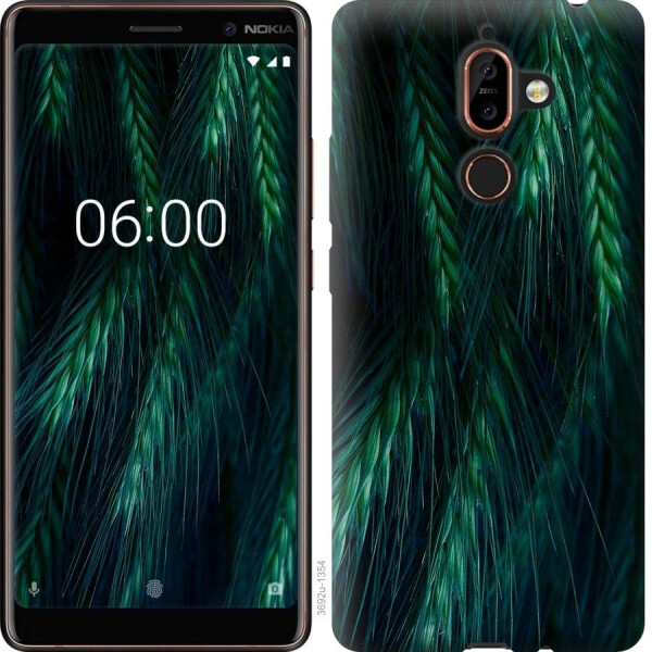 

Чехол на Nokia 7 Plus Колоски (04798)