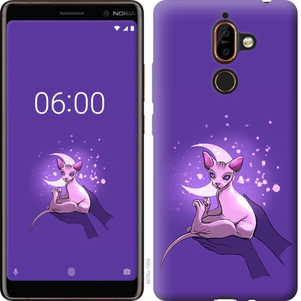 

Чехол на Nokia 7 Plus Кот2 (04798)