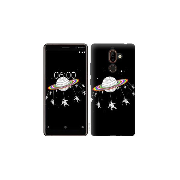 

Чехол на Nokia 7 Plus Лунная карусель (04798)