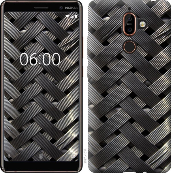 

Чехол на Nokia 7 Plus Металлические фоны (04798)