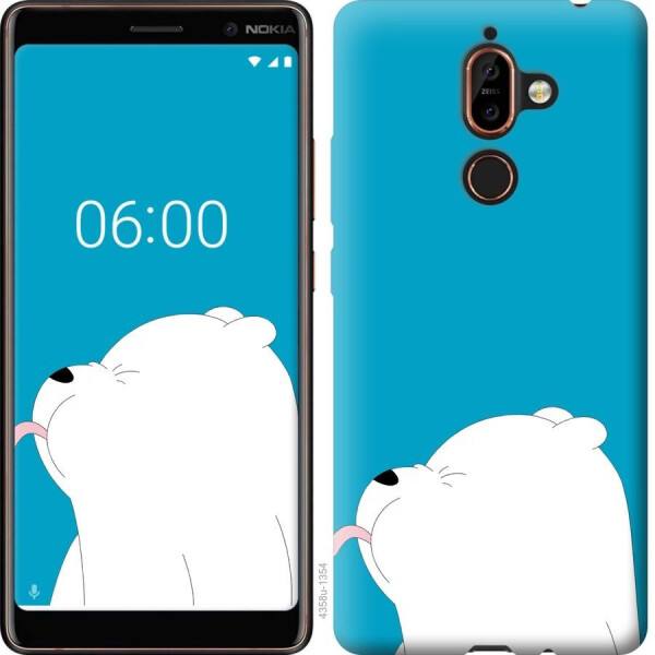 

Чехол на Nokia 7 Plus Мишка 1 (04798)