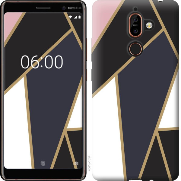

Чехол на Nokia 7 Plus Мозаика (04798)