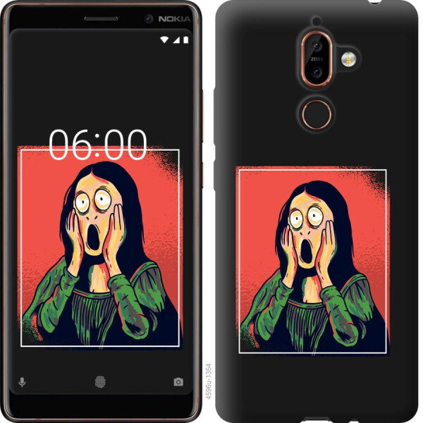 

Чехол на Nokia 7 Plus Мона Лиза (04798)