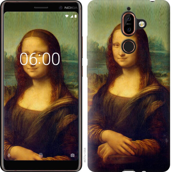 

Чехол на Nokia 7 Plus Мона Лиза1 (04798)