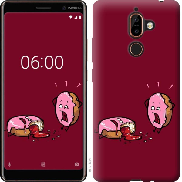 

Чехол на Nokia 7 Plus Печенье (04798)