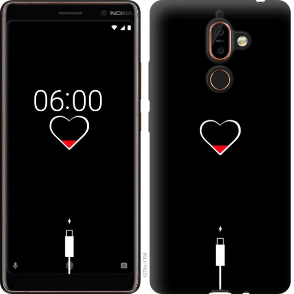 

Чехол на Nokia 7 Plus Подзарядка (04798)