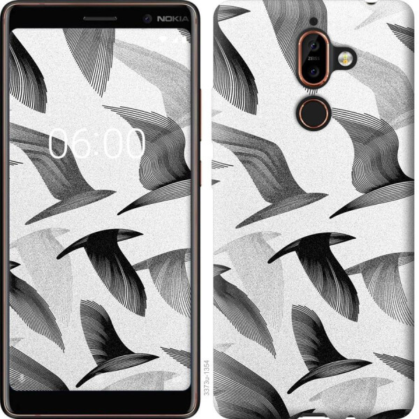 

Чехол на Nokia 7 Plus Птицы 2 (04798)