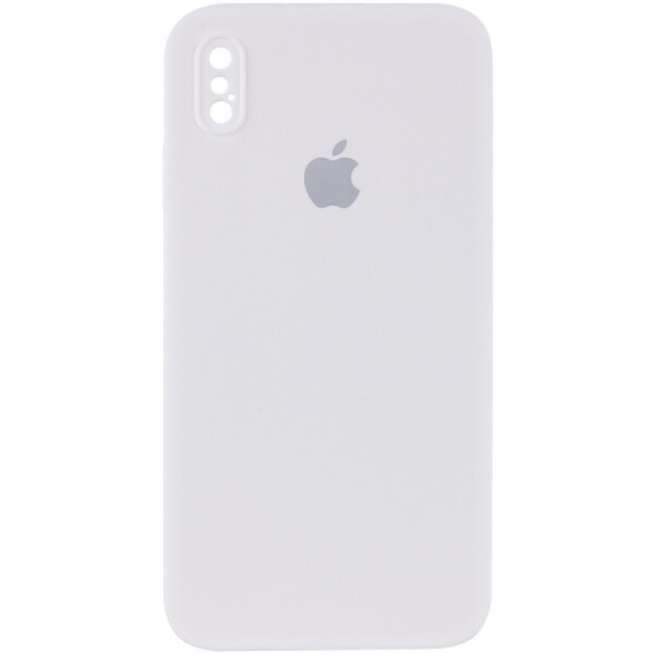 

Чехол Silicone Case Square Full Camera Protective (AA) для Apple iPhone XS Max (6.5") Белый / White (is_00000040232_1)