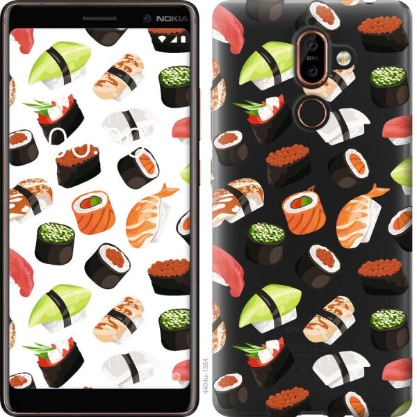 

Чехол на Nokia 7 Plus Суши (04798)