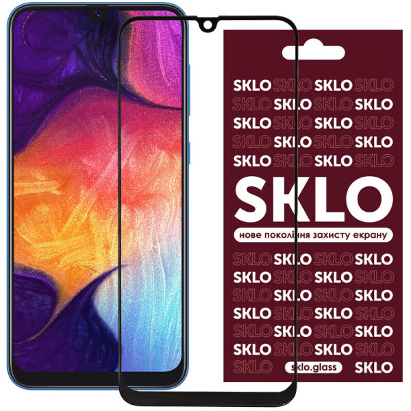 

Защитное стекло SKLO 3D (full glue) для Samsung Galaxy A20 / A30 / A30s / A50/A50s/M30 /M30s/M31/M21