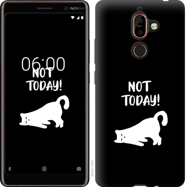 

Чехол на Nokia 7 Plus Уставший кот (04798)