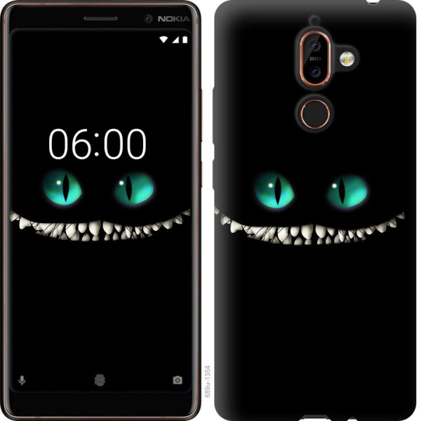 

Чехол на Nokia 7 Plus Чеширский кот (04798)