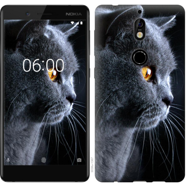 

Чехол на Nokia 7 Красивый кот (04798)