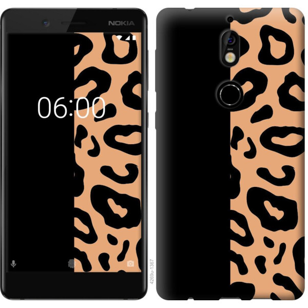 

Чехол на Nokia 7 Пятна леопарда (04798)