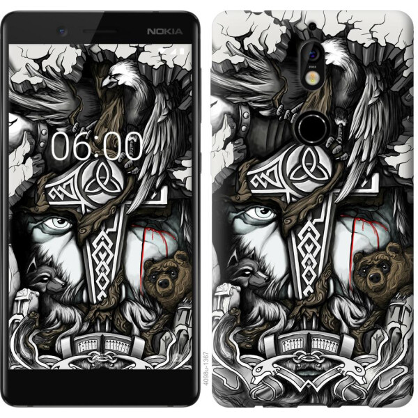 

Чехол на Nokia 7 Тату Викинг (04798)