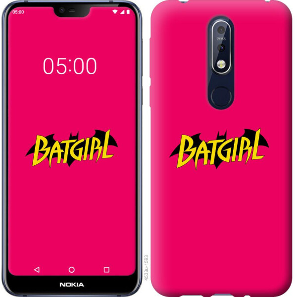 

Чехол на Nokia 7.1 bat girl (04798)