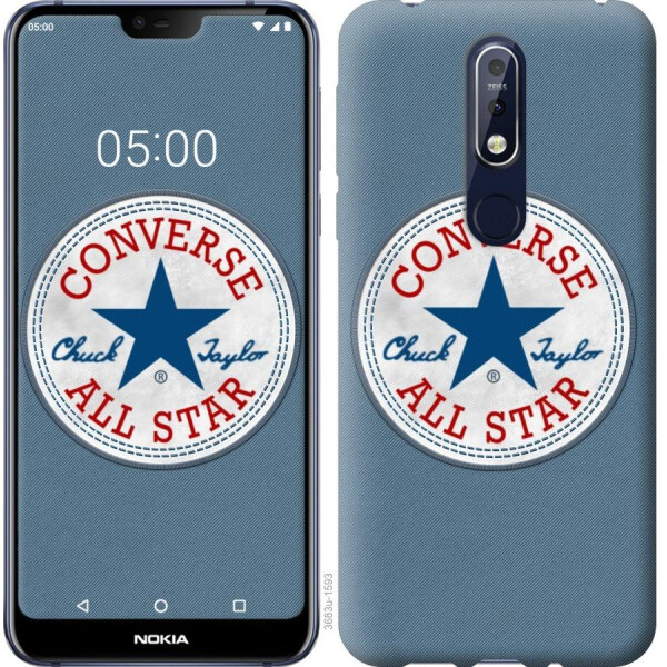 

Чехол на Nokia 7.1 Converse. All star (04798)