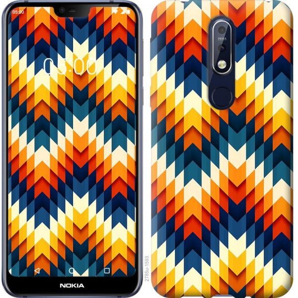 

Чехол на Nokia 7.1 Yellow leaf (04798)