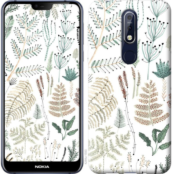 

Чехол на Nokia 7.1 Ветки (04798)