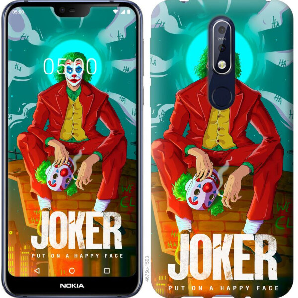 

Чехол на Nokia 7.1 Джокер1 (04798)