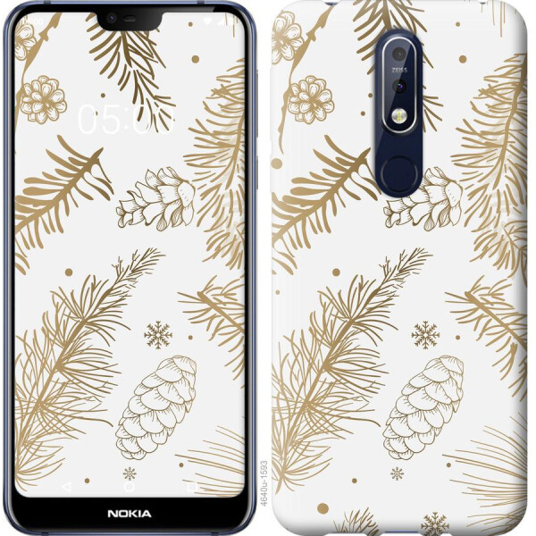 

Чехол на Nokia 7.1 Зимний (04798)