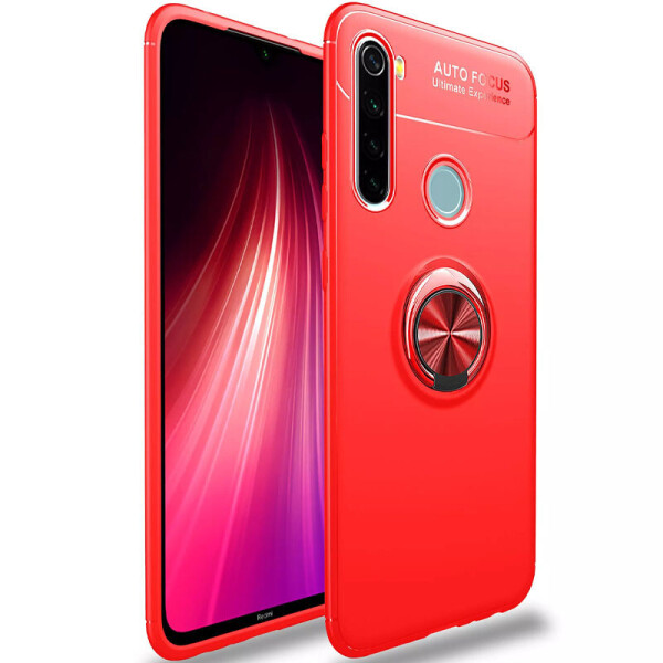 

TPU чехол Deen ColorRing под магнитный держатель (opp) для Xiaomi Redmi Note 8