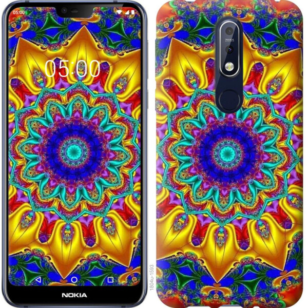 

Чехол на Nokia 7.1 Калейдоскоп (04798)