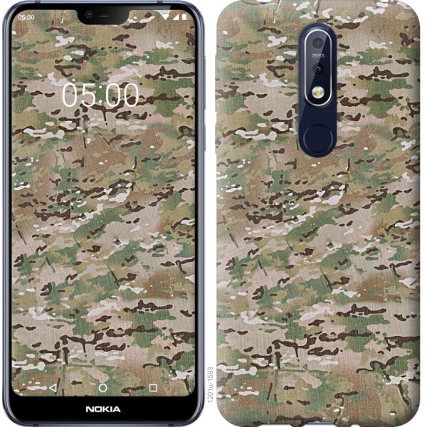 

Чехол на Nokia 7.1 Камуфляж v5 (04798)