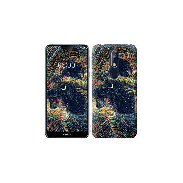 

Чехол на Nokia 7.1 Космическая любовь (04798)