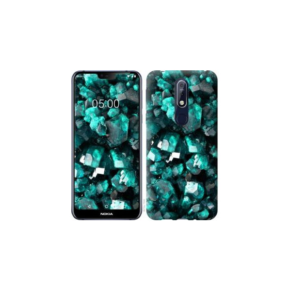 

Чехол на Nokia 7.1 Кристаллы 2 (04798)