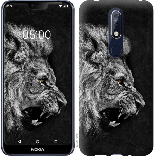 

Чехол на Nokia 7.1 Лев (04798)