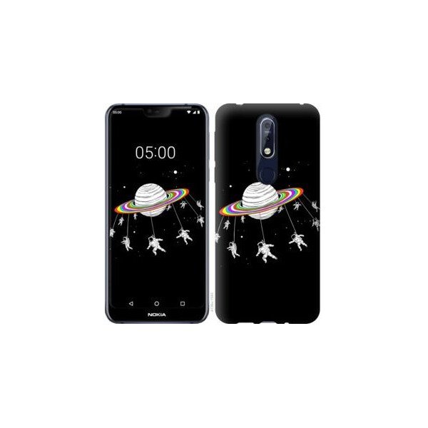 

Чехол на Nokia 7.1 Лунная карусель (04798)