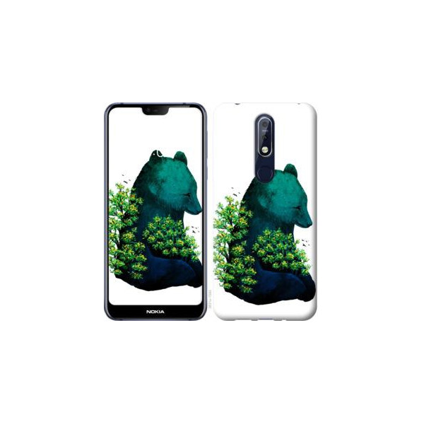 

Чехол на Nokia 7.1 Мишка (04798)