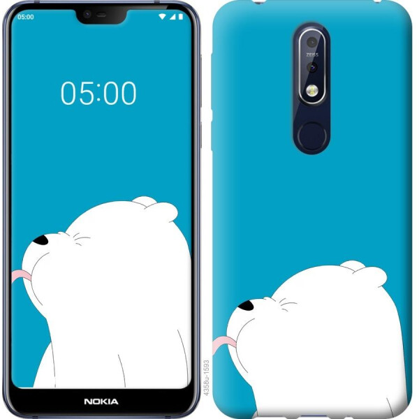 

Чехол на Nokia 7.1 Мишка 1 (04798)