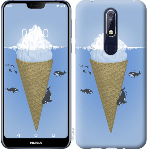 

Чехол на Nokia 7.1 Мороженое Айсберг (04798)