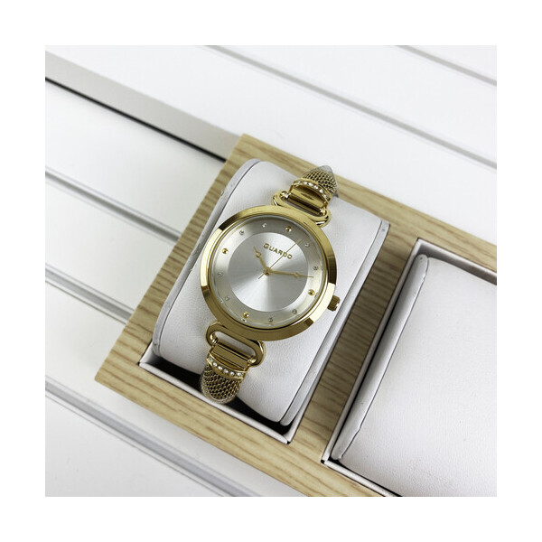

Наручные часы Guardo T01059-4 Gold-White