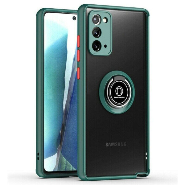

TPU+PC чехол Deen ColorEdgingRing for Magnet для Samsung Galaxy Note 20